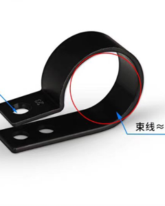 Type R Nylon Clamp black